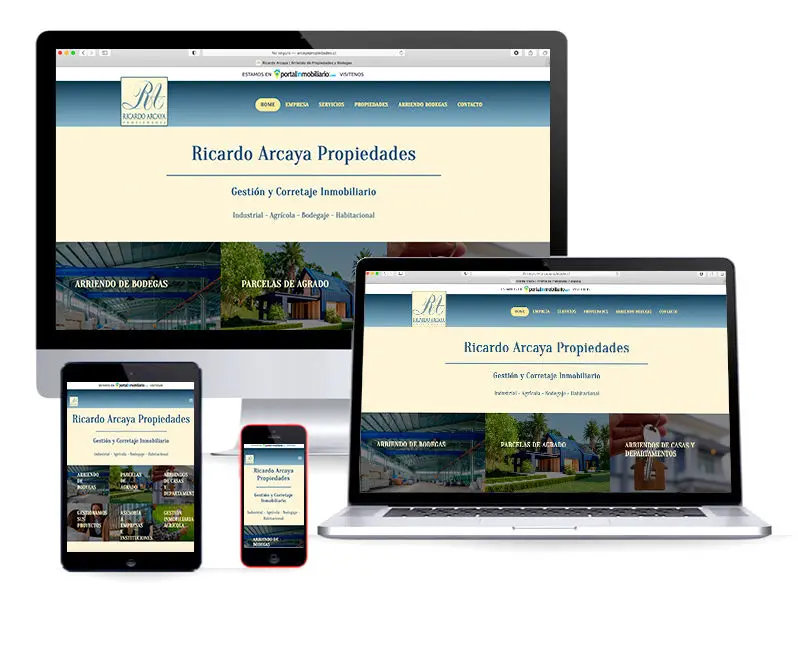 sitio web arcaya propiedades