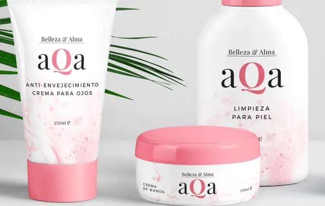 diseno-packaging-etiquetas-Cosmética Aqua, Belleza