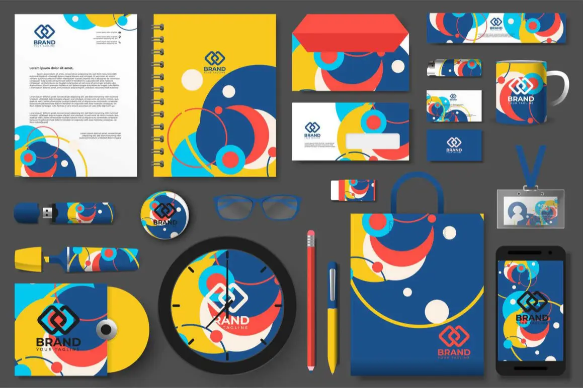 piezas gráficas corporativas y diseño de tarjetas de presentación para empresas