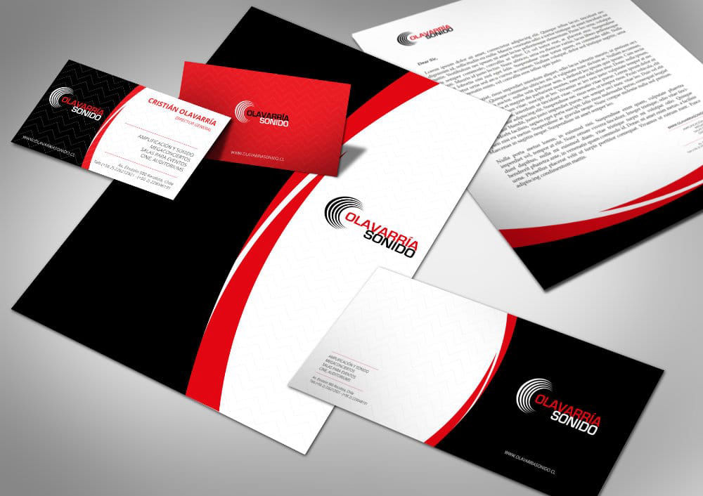 piezas gráficas corporativas y diseño de tarjetas de presentación para empresas