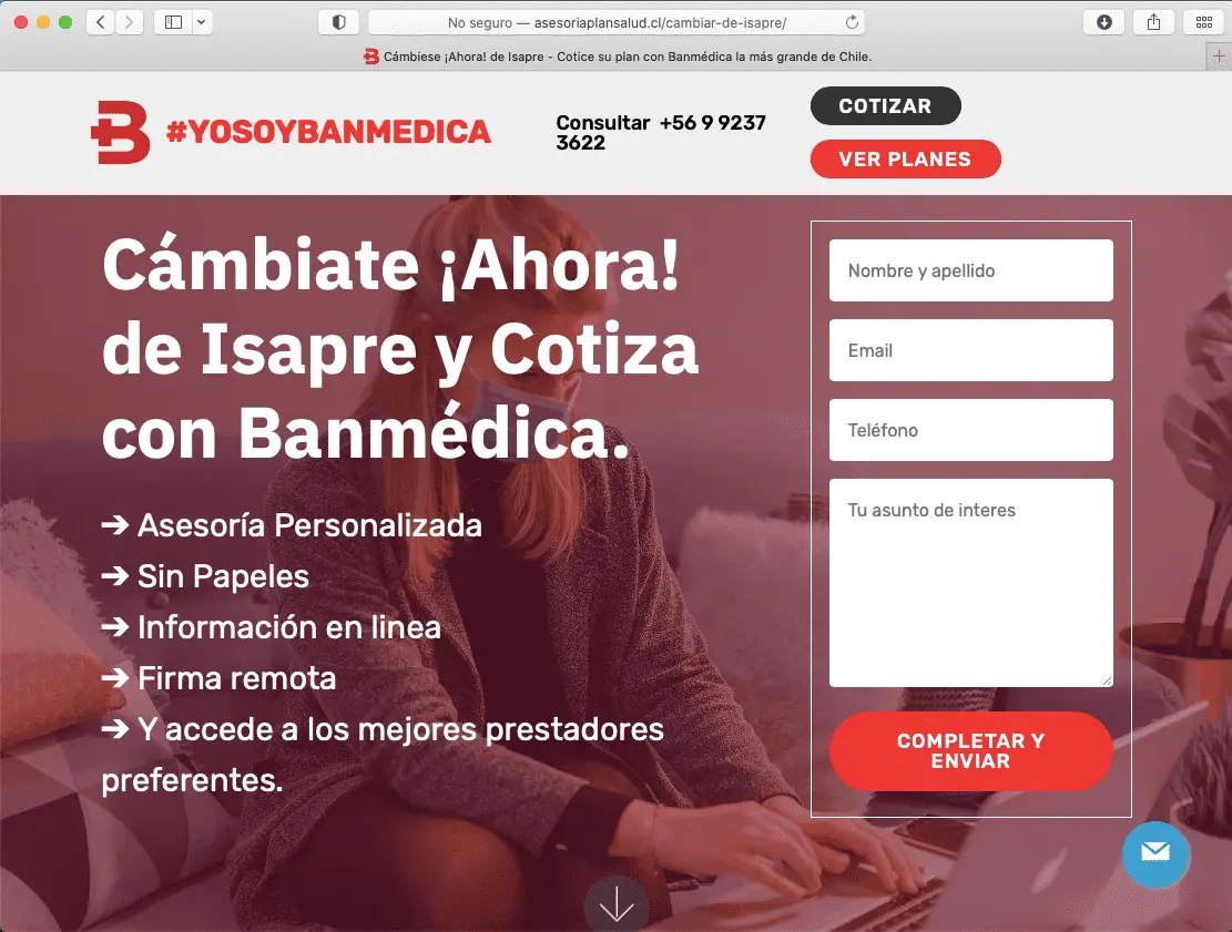 Landingpage-banmedica-cambiate-de-plan