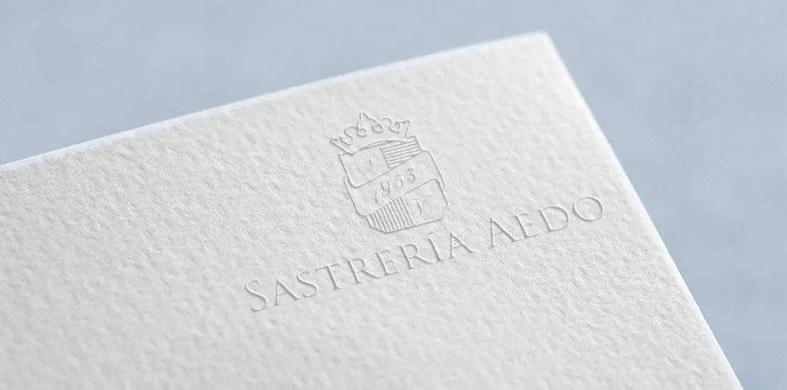 diseno-logotipos-marcas-Sastrería Aedo