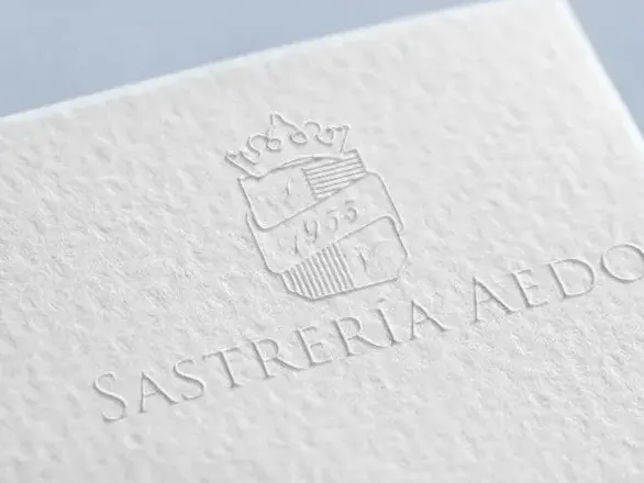 diseno-logotipos-marcas-Sastrería Aedo
