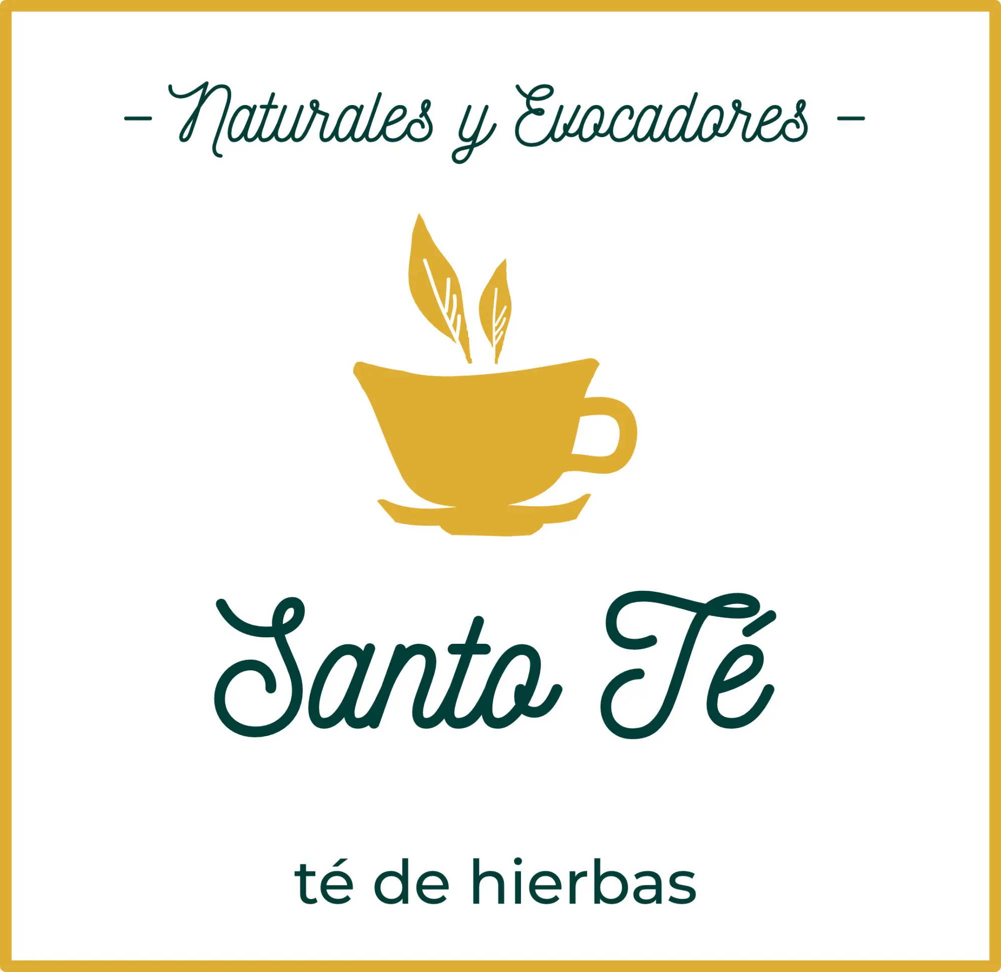 logotipo con fondo blanco para santo te creación 2025