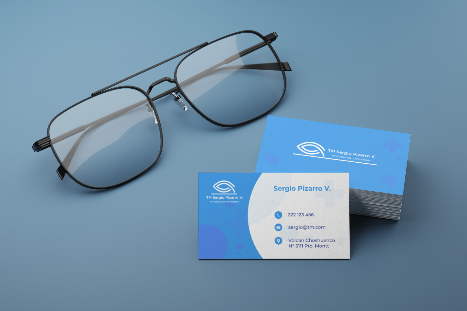merchandising corporativo sergio pizarro oftalmologo