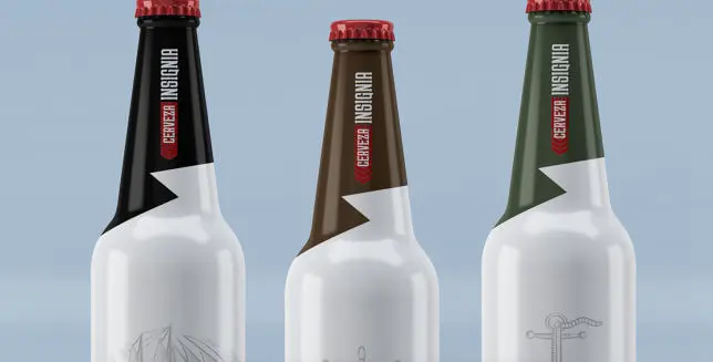 diseno-packaging-etiquetas-etiqueta Cervecería Insignia