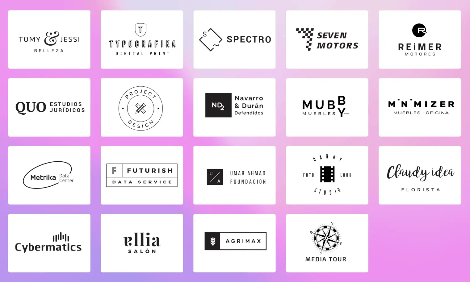 diseno logotipos marcas minimalistas